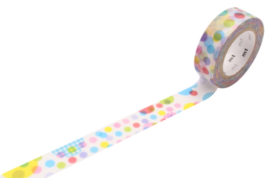 mt masking tape mt ex "Random Dot" Washi Masking Tape