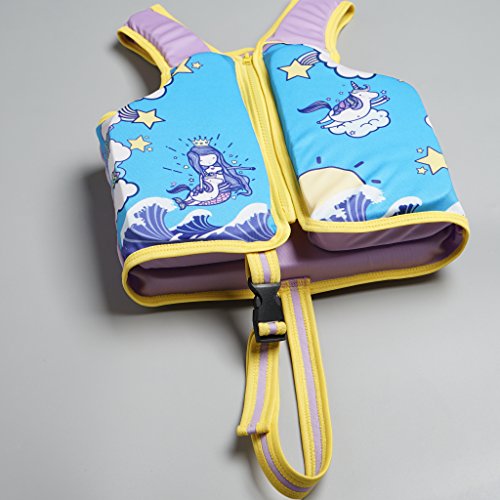 Megartico Swim Float Vest Kids Childrens Swimming Jacket Buoyant Aid - Thumbnail 4