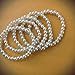 5 Pc Stretch Vintage Ivory Faux Pearl Bracelet, Wedding, Bridal Party, Bridal Jewelry, Pearl Wedding/Party Favor
