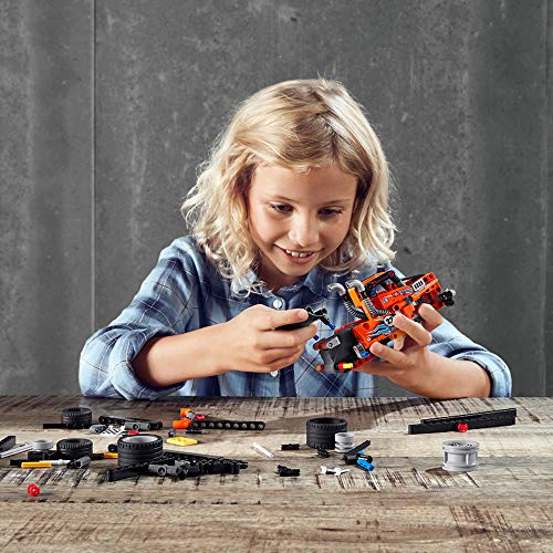 Technic Lego 42104 - Pull-Back - Race Truck Dragster (227 Teile) – Bild 7