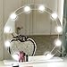 Vanity Mirror Lights, Comkes LED Makeup Vanity Light Kit with 10 Cosmetic Dressing Bulb Hollywood Style, USB Power Supply 7000K Dimmable Lighting Fixture Strip Vanity Set in Dressing Room
