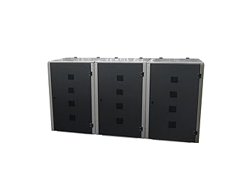 Gero Metall Mulltonnenhaus Eleganza Quad Fur Drei 240 Liter