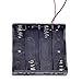 Cylewet Plastic Battery Storage Holder Case Holder Box for 4 X AA and 2 X AA with Wire Leads for Arduino CYT1028