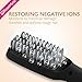 RoseMyst Hair Straightener Brush with FREE Heat Resistant Glove ,Hair Straightening Brush (450℉/230℃, Adjustable Temperature, Auto Lock, 30-min Timer, Anti-Scald)