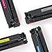 INK E-SALE Remanufactured Replacement for CF400X CF401X CF402X CF403X 201X CF400A Toner Cartridge for use with HP Color Pro MFP M277dw M252dw MFP M277n M252n Printer 4 Pack