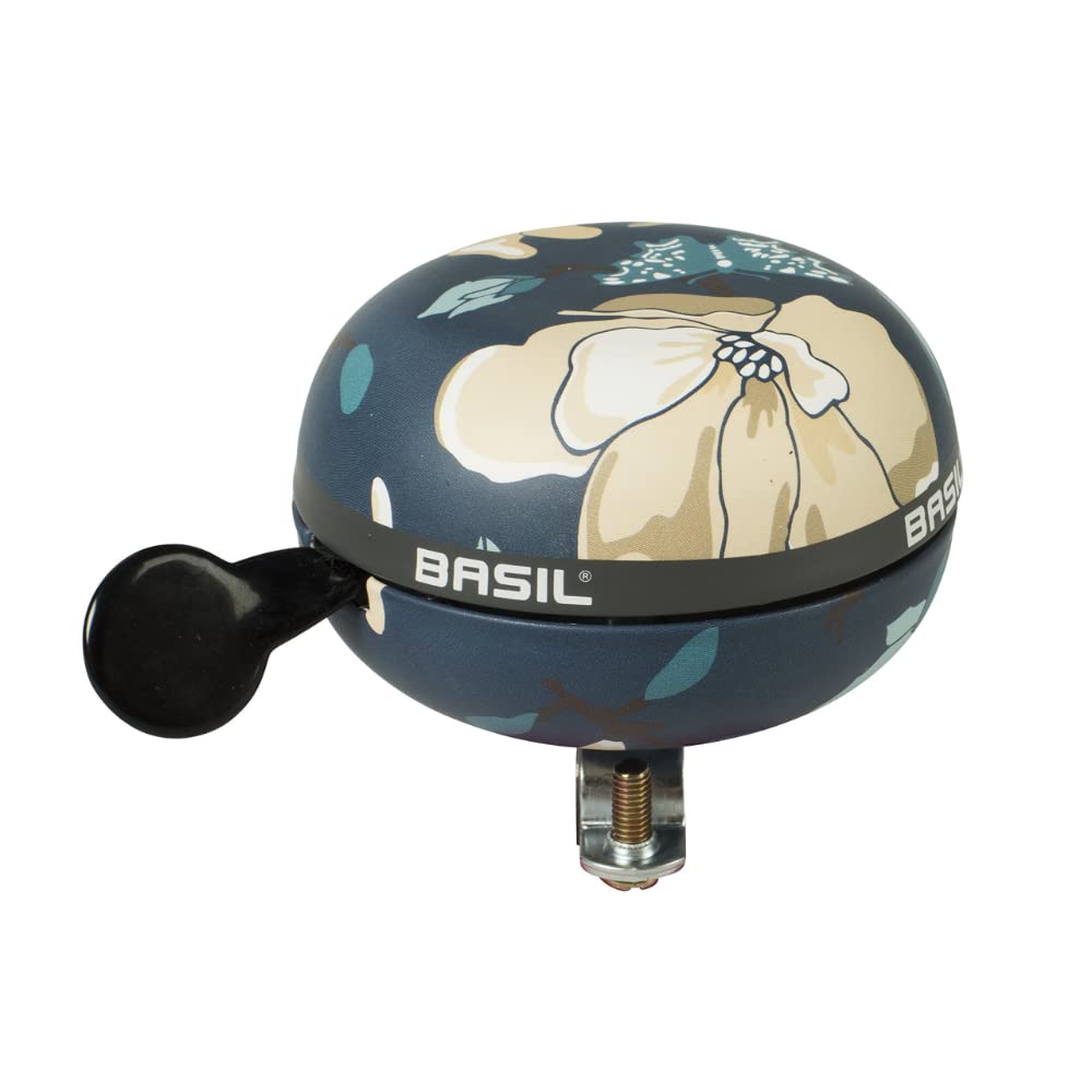 Basil Women Big Magnolia Bicycle Bell - Teal, 80 mm