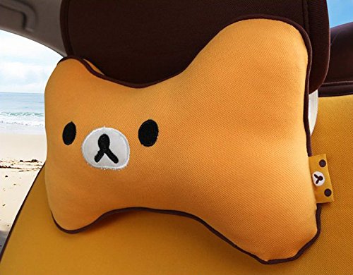 Rilakkuma Lovely Bear Protector Holder Neck Pillows Trtl Pillow 2