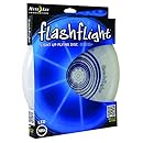 Nite Ize Flashflight LED Light Up Flying Disc, Glow in the Dark for Night Games, 185g, Blue