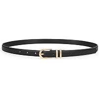 YooAi Womens Leather Belt Skinny Waist Belt for Dresses  display picture 2