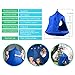 TopEva Tree &Ceiling Hanging Tree & Ceiling Hammock Tent Kids Sky Castle Paradise with Led Decoration Lights Waterproof, Blue