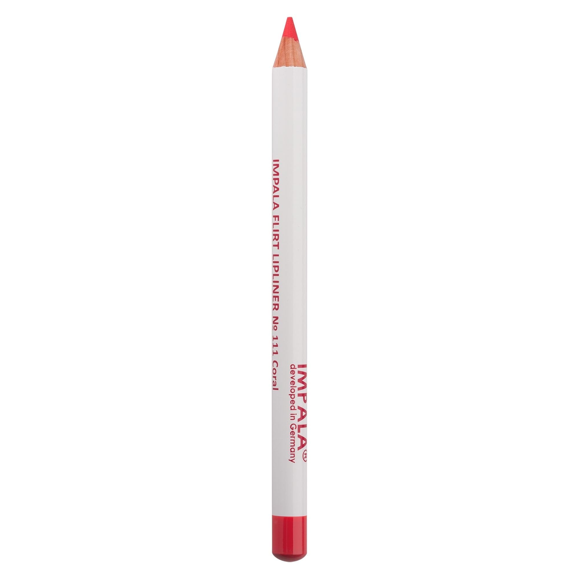Impala Flirt Lipliner Color 111 Coral Matte Waterproof