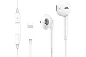 Wired Earbuds Headphones for iPhone, HiFi-Audio Stereo Noise Isolating with Mic+Volume Control Compatible with iPhone 14/14 P