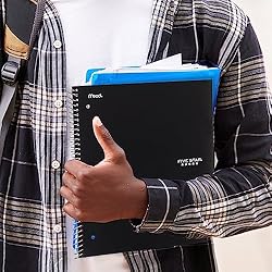 Five Star Spiral Notebook + Study App, 2