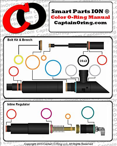 Smart Parts ION - Color Coded 5X Box Oring Rebuild Kit - Thumbnail 4