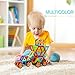 116 PCS Magnetic Blocks with Wheels,Magnetic Building Blocks Set