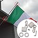 America's Flag Company HW1INOFURL Stop Flag Furling Never-Furl For Use on 1-Inch Flagpoles