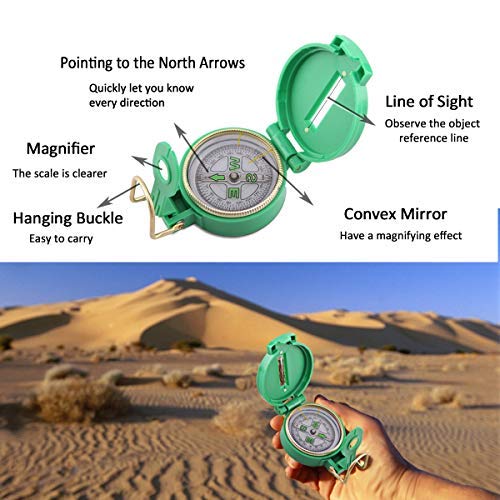 Adventure Kids - Outdoor Explorer Exploration Children\'s Toys Kit- Binoculars, Flashlight, Compass, Magnifying Glass, Whistle, Butterfly Net for Educational, Camping, Hiking, Backyard