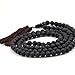 OVALBUY Tibetan Buddhist 8mm 108 Volcano Stone Beads Prayer Mala Necklace/Bracelet with Guru Bead