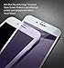 TOZO for iPhone 7 Plus Screen Protector [Anti Blue-Ray] 3D Glass [ 3D Full Frame ] Technology Premium Tempered 9H Hardness 2.5D PET [Soft Edge Hybrid] Perfect Fit Screen 5.5 White