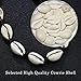 Shell Necklace Choker Adjustable Natural Cowrie Shell Necklace Boho Hawaiian Beach Seashell Necklace for Women Vsco Girls