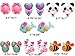 7 Pairs Children Girls Toddler Kids Clip On Earrings Princess Dress Up Jewelry Set