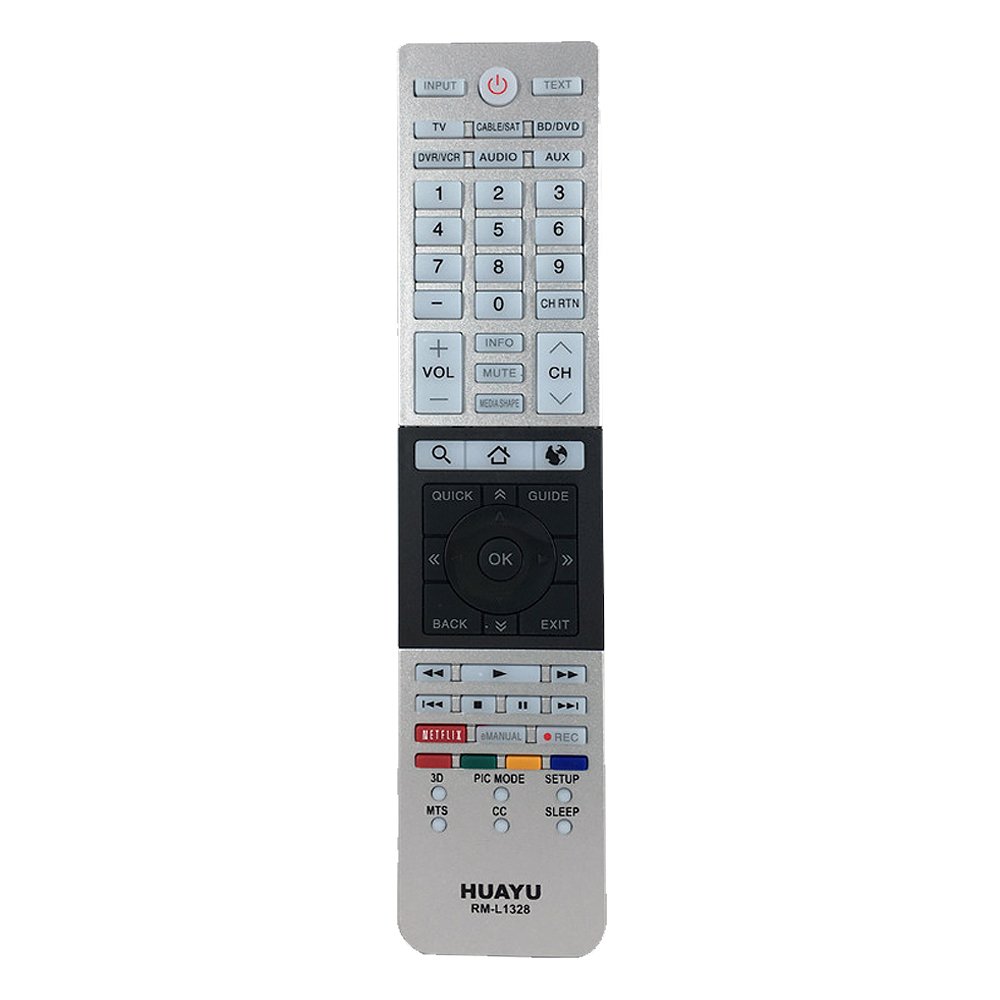 Remote Control for Toshiba LCD/LED/3D TV