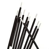 Niwota 50 Pcs Page Disposable Lip Brushes Lipstick Gloss Wands Applicators Multipurpose Make-up Brushes