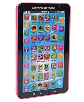 BSBDA P1000 Kids Function Educational Learning Tablet Computer Toy for Kids (Assorted Color)