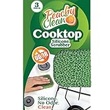 Peachy Clean Silicone Scrubber (Qty 3) - Cooktop Scrubber