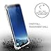 SENQIAO Samsung Galaxy S8 Case Cover TPU Crystal Clear with Air Cushion Technology Anti-scratch and Shockproof (S8-Crystal Clear)