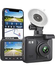 Rove R2-4K Dash Cam Built in WiFi GPS Car Dashboard Camera Recorder with UHD 2160P, 2.4" LCD, 150° Wide Angle, WDR, Night Vision