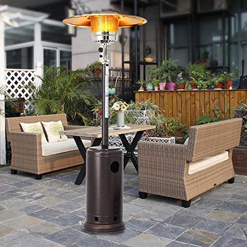 ZIOTHUM 48000 BTU Tall Stand Up Standing Lamp Heater Patio Heater