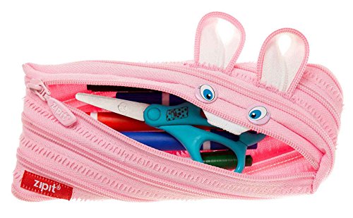 ZIPIT Animals Pencil Case, Bunny