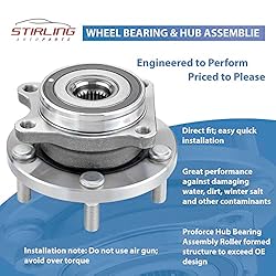 Stirling P512393PR_IK07 - Pair 2 Rear Wheel Bearing