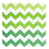 Chevron Green Lunch Napkins (20)