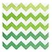 Chevron Green Lunch Napkins (20)