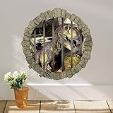Zooarts® Movie Dinosaurs Wall Decals Sticker for Kids Children Nursery Room (Style A)