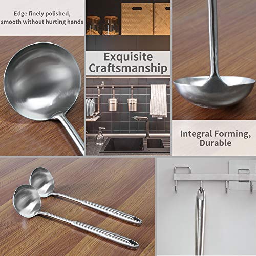 image for Newness Focus On Stainless Steel Newness Soup Ladle, [Rustproof, Heat 