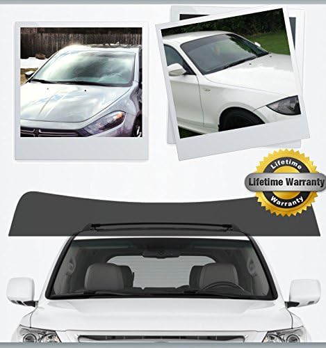 Precut Audi A5 Coupe Windshield Sun Visor Strip 20% Tint Shade for Model 2008 2009 2010 2011 2012 2013 2014