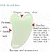 Wispun 2pcs Skin Facial Care Gua Sha Guasha Treatment Massage Natural Jade Board Traditional Scraping Scraper Tool