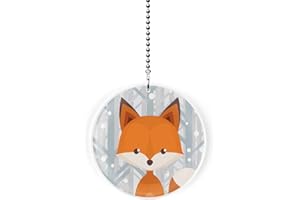 Gotham Decor Winter Woodland Fox Fan/Light Pull