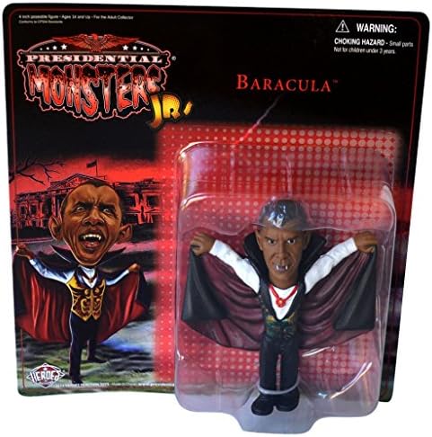 Baracula (Obama As Dracula) Presidential Monsters Jrs 4" Figure