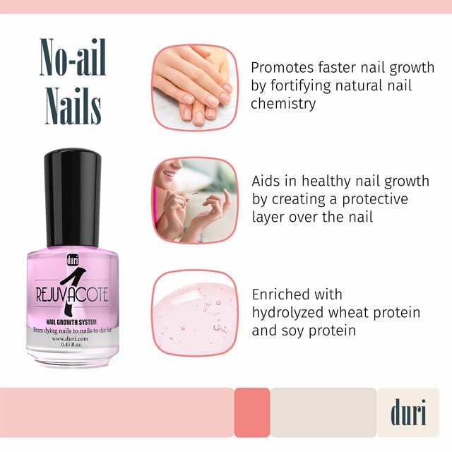duri Rejuvacote 1 Nail Growth System Original Maximum Strength