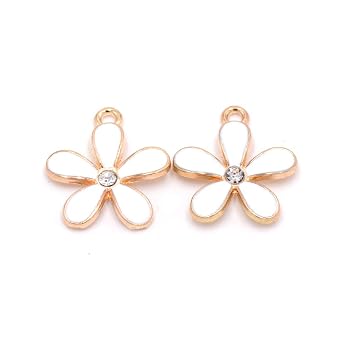 Amazon Beads Club 花びら デザイン チャーム アソート セット