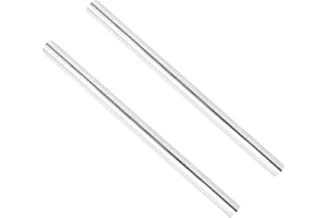 CAQEG 2PCS 3 Inch Straight DIY Custom Exhaust Pipe Universal Tube Pipe, 30 Inch Length, 3'' OD Straight Pipe, T304 Stainless Steel