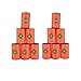 Target,12Pcs Large Size(3.9 x 2.4) EVA Soft Kids Toy Gun Bullet Targets Dart Foam Toy Gun Shoot Dart for Gun Nstrike Elite Series Blasters Kids Toy