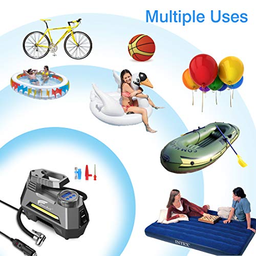 5 HAUSBELL+Compressor+Flashlight+Motorcycles+Inflatables