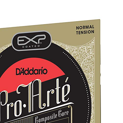 D'Addario EXP45 Coated Classical Guitar Strings, Normal Tension