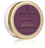 Deep Steep Argan Oil Body Butter, Fig Apricot, 7 Ounce