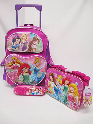 cinderella backpack and lunchbox